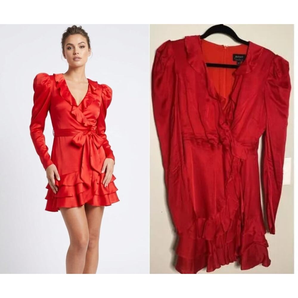 Bardot Winona Red Mini Dress